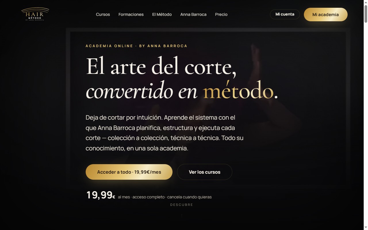 Hair Método - Formación online (HAZSEO)